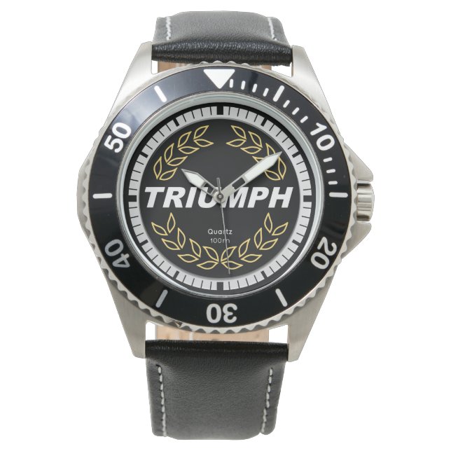 Montre Triumph TR7 Laurel Wreath Watch (devant)