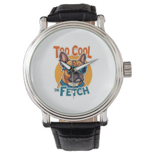 Montre Trop Cool pour Fetch Bouledogue Français Lunettes