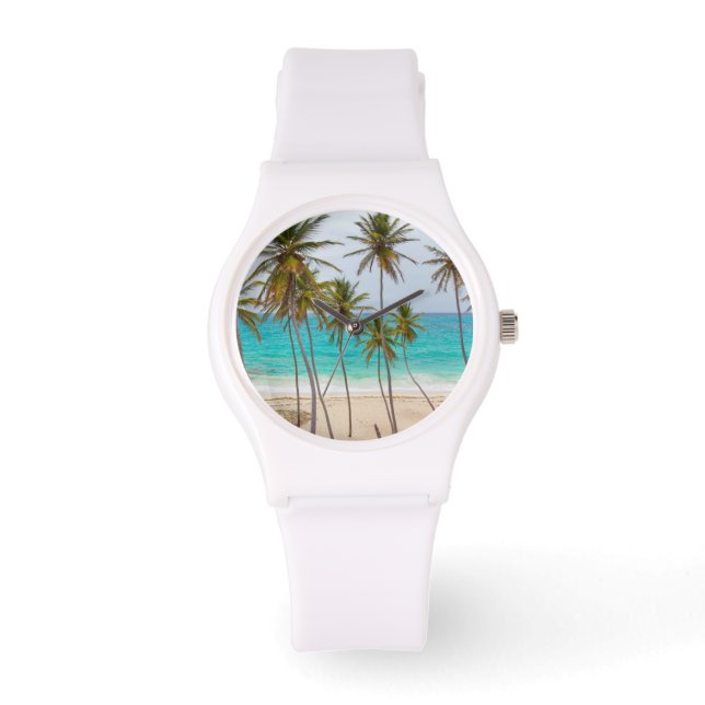 Montre Tropical Beach Watch Palm Trees (Recto)