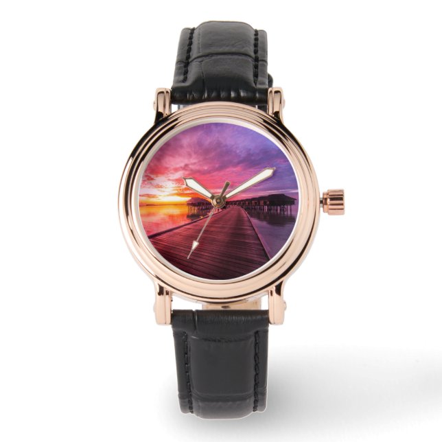 Montre Tropical Beaches |  Maldives Sunset (Recto)