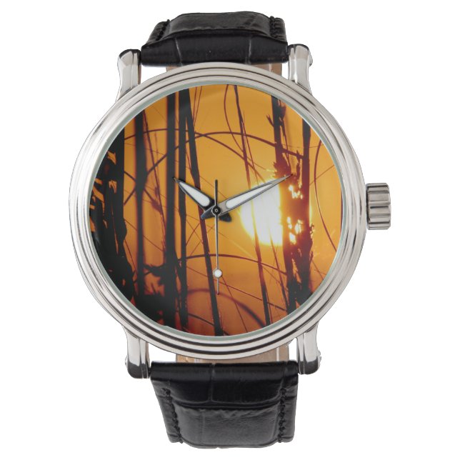 Montre Tropical Sunset pour dames (devant)