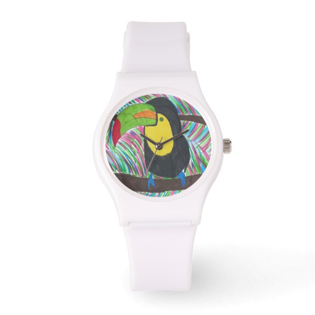 Montre Tropical Toucan Watch (Recto)