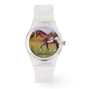 Montre Trot Cheval Paint