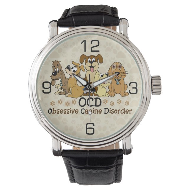 Montre Trouble de la canine Obsessive de l'OCD (devant)