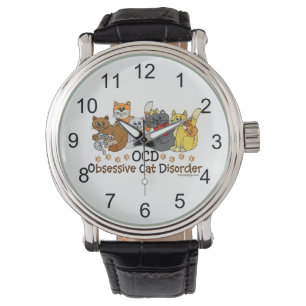 Montre Trouble obsessif de chats OCD