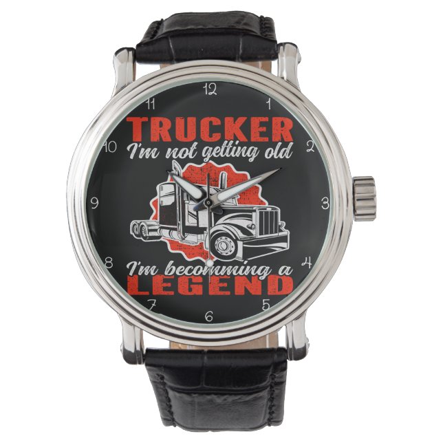 Montre Trucker Grandfather: Grandchildren's Best Legend (devant)