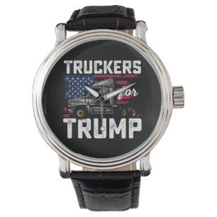 Montre Truckers Pour Trump Élection Présidentielle Vintag