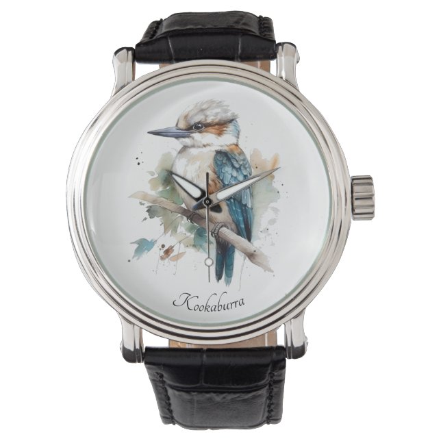 Montre True Blue Kookaburra, personnalisé (devant)
