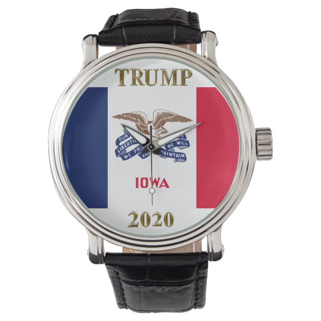 MONTRE TRUMP 2020 IOWA WATCH (devant)