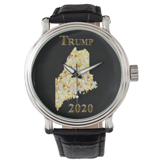 MONTRE TRUMP 2020 MAINE WATCH (devant)