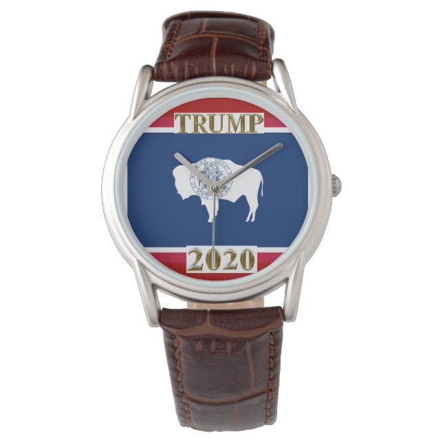 MONTRE TRUMP 2020 WYOMING WATCH (devant)