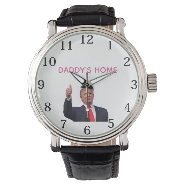Montre Trump 45-47 À la maison Papa  (devant)