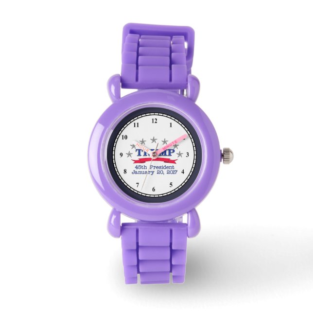 Montre Trump 45e président (Recto)