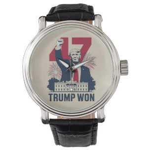 Montre Trump a encore gagné élection 2024 président 47e