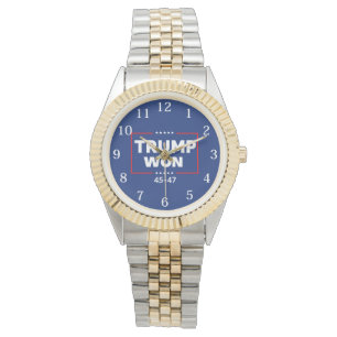 Montre Trump a gagné