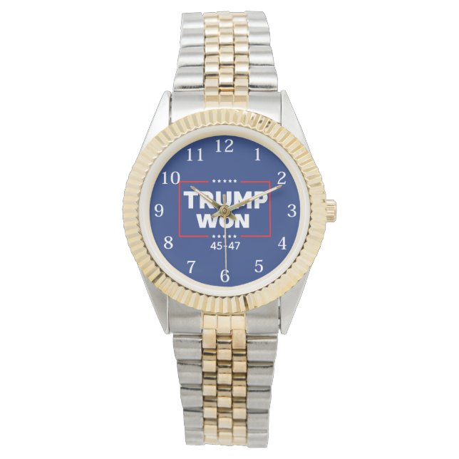 Montre Trump a gagné  (devant)
