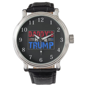 Montre Trump à la maison de papa