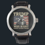 Montre Trump A Raison De Tout Ce Qui Concerne L'Amérique<br><div class="desc">Trump A Raison De Tout Ce Qui Concerne L'Amérique Américaine</div>