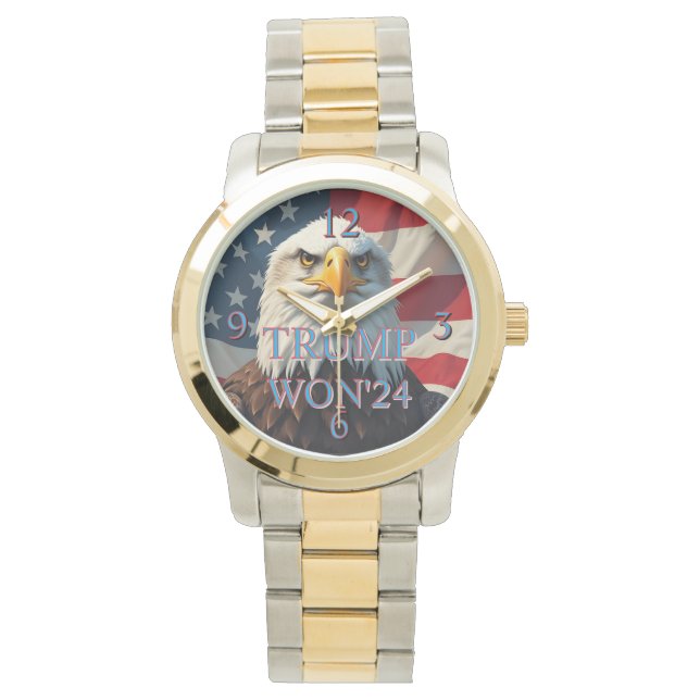 MONTRE TRUMP GAGNE 2024 (devant)
