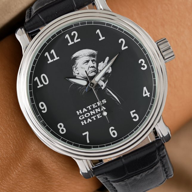 Montre Trump Middle Finger 2026 Meme Funny (Créateur téléchargé)