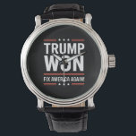 Montre Trump remporte le prix MAGA Trump 2024 Réparez l'A<br><div class="desc">Trump remporte le prix MAGA Trump 2024 Réparez l'Amérique</div>