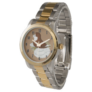 Montre Trumpeter Pigeon Red Baldhead