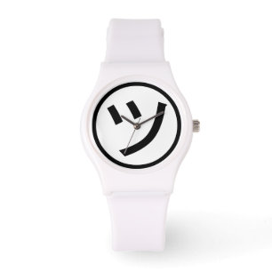 Montre ㋡ Tsu Kana Katakana Smiling Emoji / Emoticon