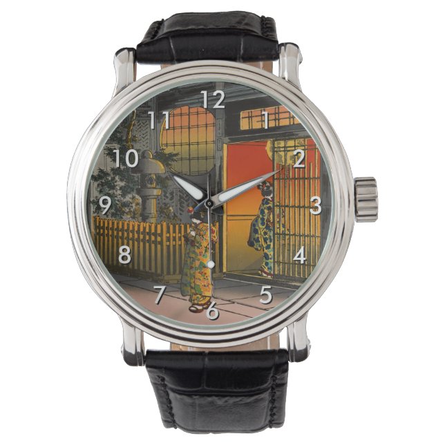 Montre Tsuchiya Koitsu - Side Street Araki à Yotsuya (devant)