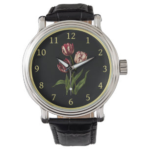 Montre Tulip tardive 001 ~ Art botanique ~ ~