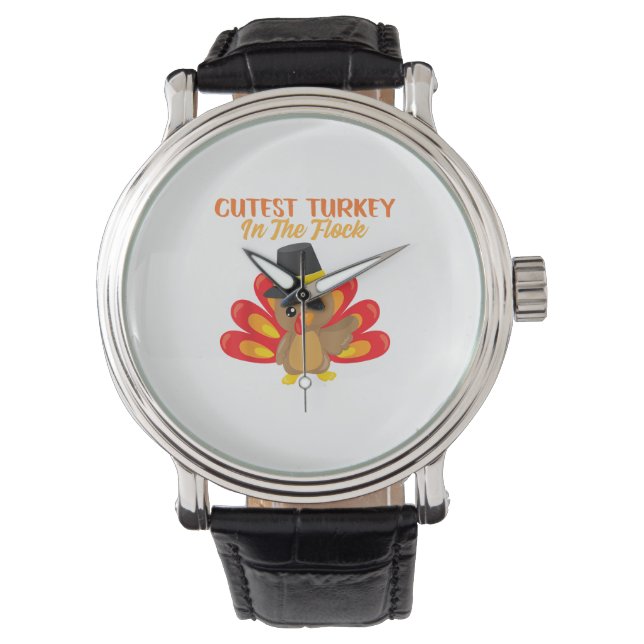 Montre Turquie la plus mûre en Bon thanksgiving-jour garç (devant)