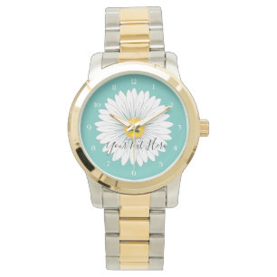 Montre Turquoise Plutôt Petite Maisy Unisex Surdimension