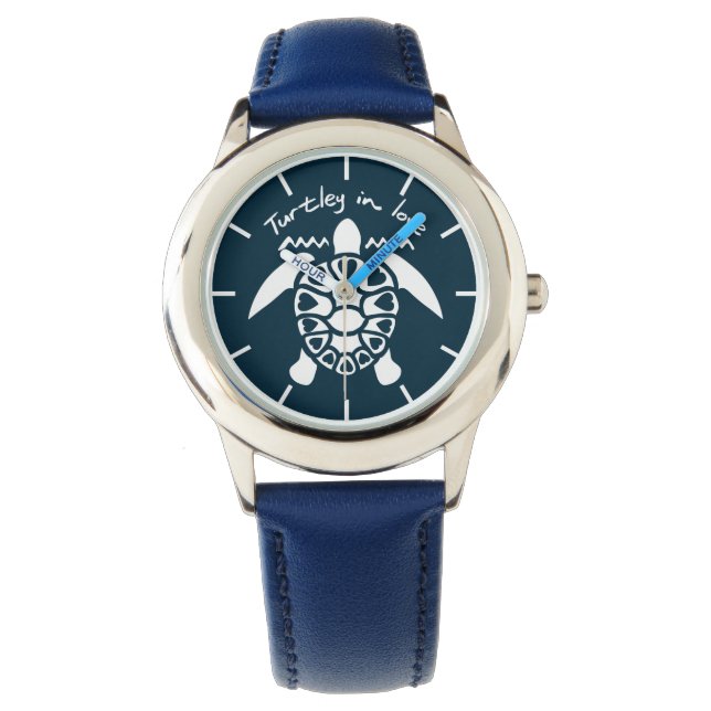 Montre Turtley In Love - Tortue (devant)