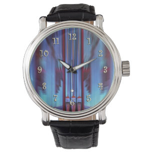 Montre Tuyaux d'organe brouillés avec des nombres
