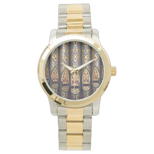 Montre Tuyaux d'organe peints