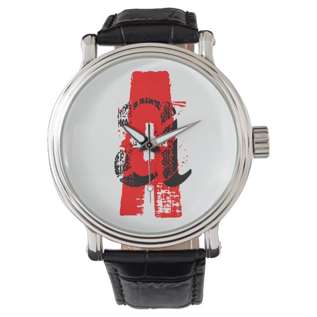 Montre Type de sang A+Montre (devant)