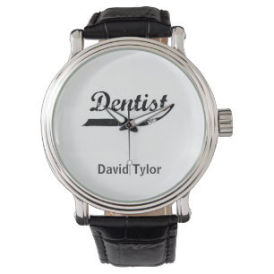 Montre Typographie dentiste
