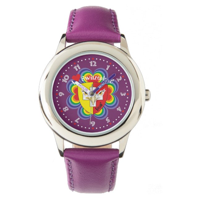 Montre Uhr mit Schweizer-Entwurf Genf / Genève (devant)
