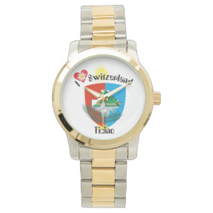 Montre Uhr mit Schweizer-Entwurf Tessin die Schweiz