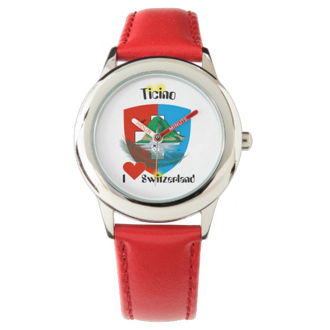 Montre Uhr mit Schweizer-Entwurf Tessin die Schweiz (devant)