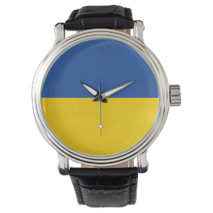 Montre Ukraine Drapeau, Ukraine Pays Cadeau Patriotique