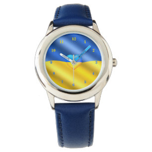 Montre Ukraine Liberté С в о б о д Drapeau а Ukraine Soli