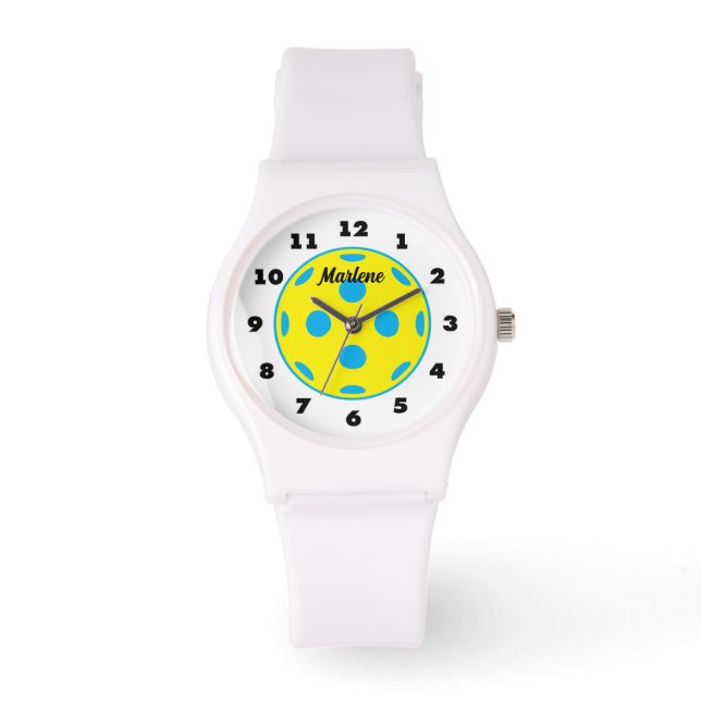 Montre Un amoureux du pickleball sportif cadeau pour les  (Recto)