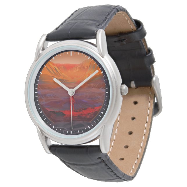 Montre Un Astronaute Sur Mars (Incliné)