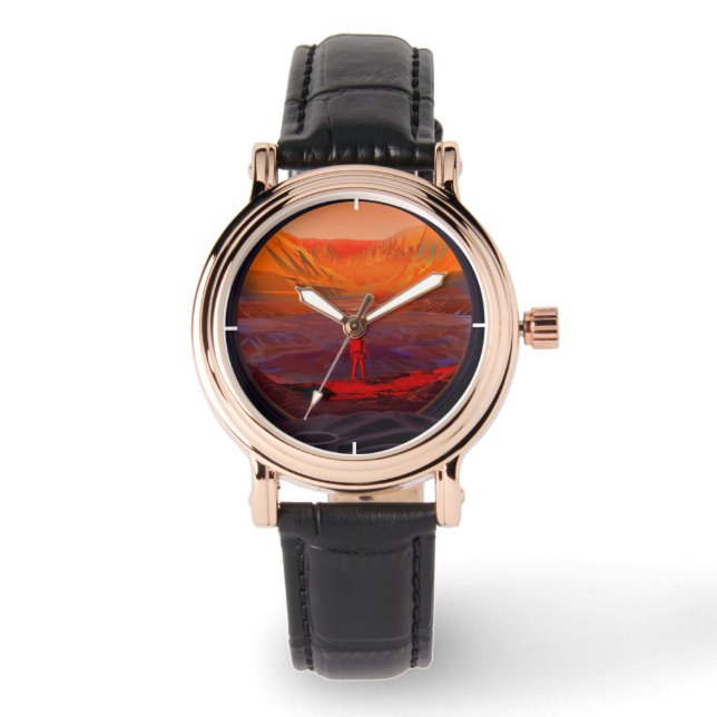 Montre Un Astronaute Sur Mars (Recto)
