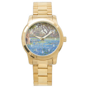 Montre Un champ de bleus à Alamo Heights, 1919,