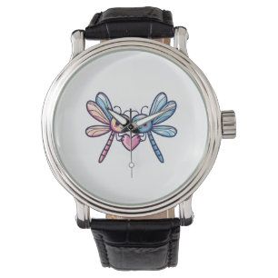 Montre Un couple de libellules amoureux de l'animal Saint