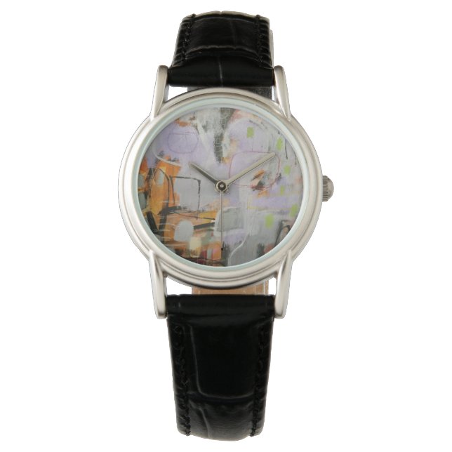 Montre "Un endroit" Regarder Art Design Abstrait (devant)
