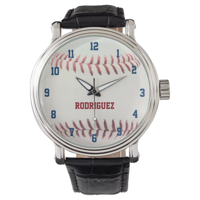 Montre Un look de baseball personnalisé (devant)