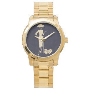Montre Un nouveau look Mode Vintage des années 1950