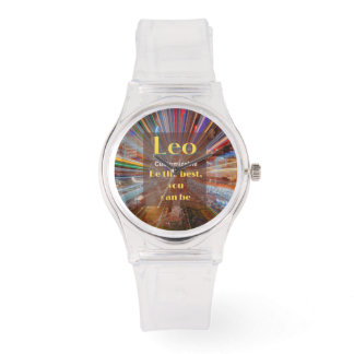 Montre Un reloj- signo astrológico Leon/Leona